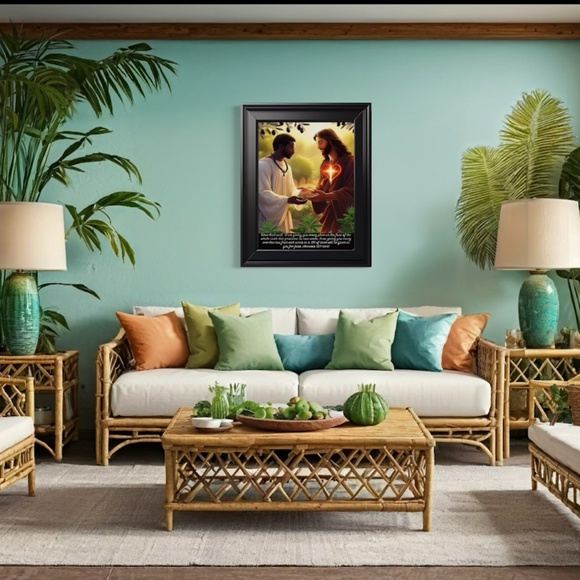 God gives us Life and Jesus is The force that feeds us holistically. home art - Picture 3 of 4